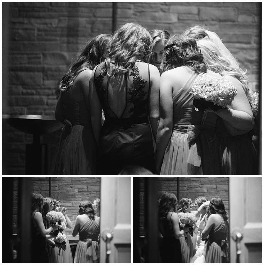 bride-bridesmaids-praying