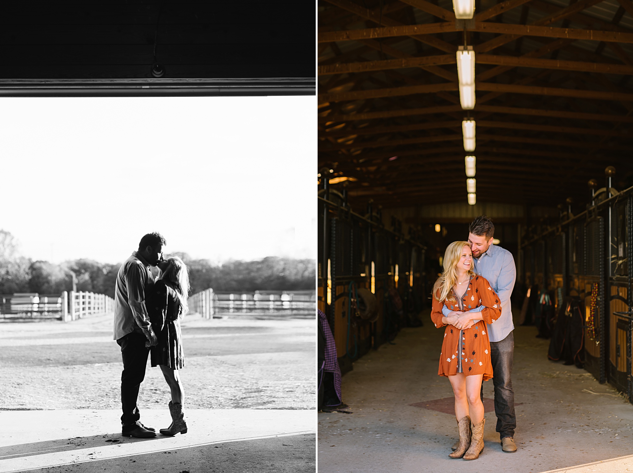 engagement-pictures-horse-stables-tulsa-oklahoma